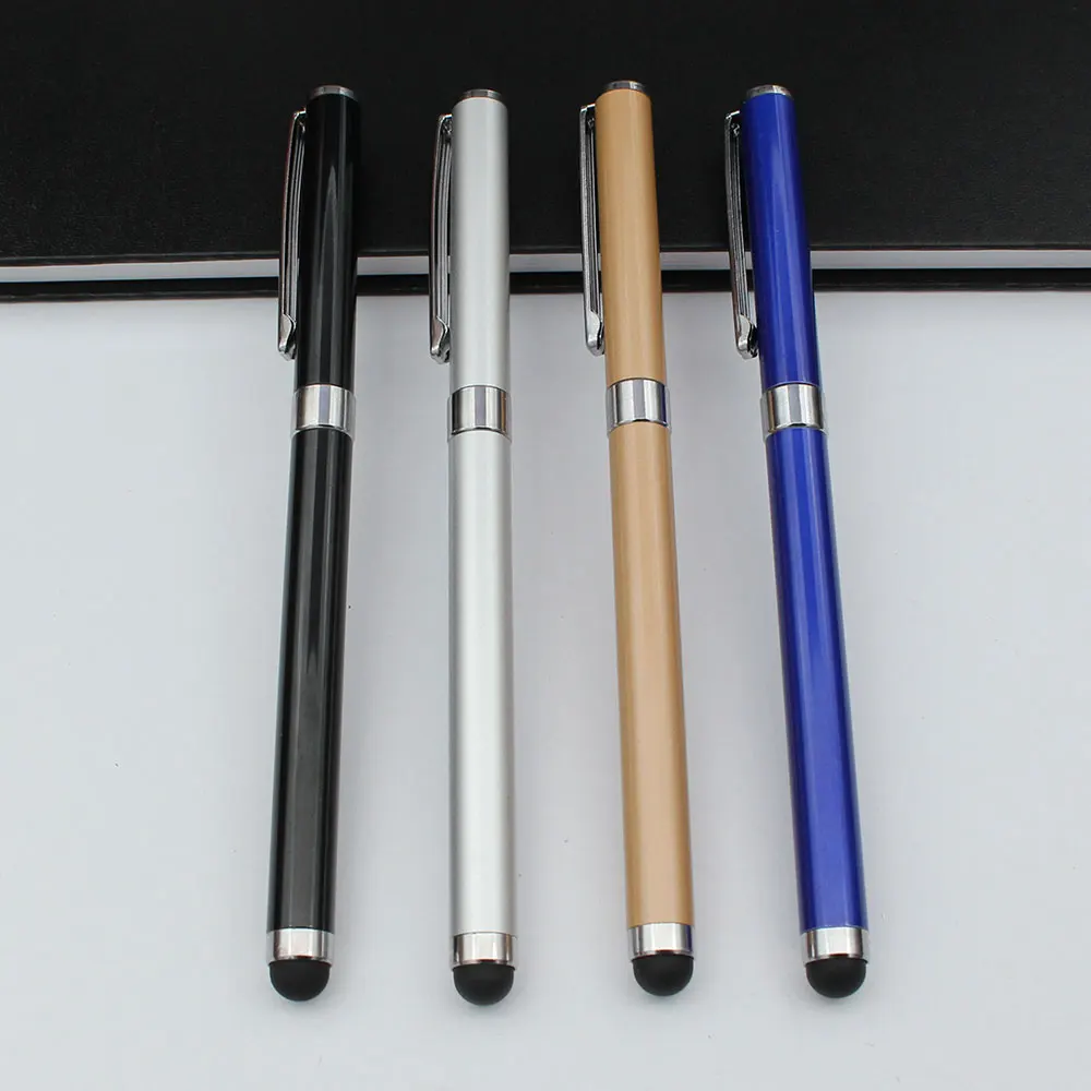 Metal cheap sublimation ballpoint pens stylus touch gel ink pens roller ball roller pens