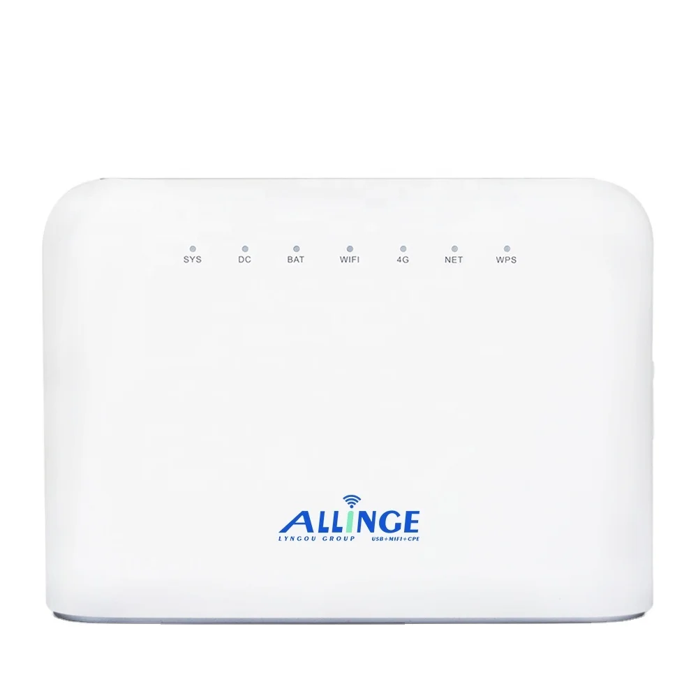 ALLINGE MDZ2943 Универсальный 4G промышленный Wifi роутер с длинным радиусом действия с Sim-картой Volte VOIP с RJ11