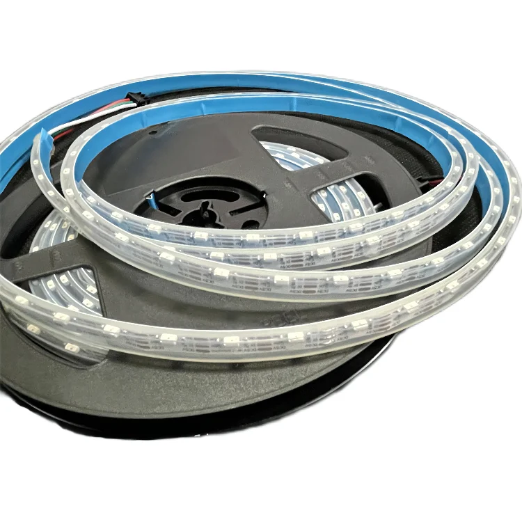 Side view high density SMD3014 60leds dc 12v 5w 600lm side shine led strip for indoor decoration