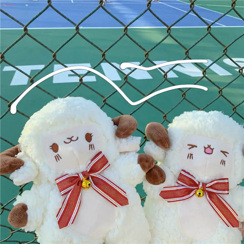 Discount Hy01 Plush School Bags Other White Smiling Sheep
