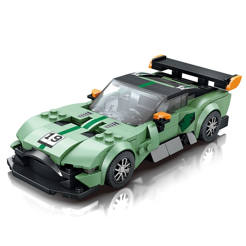 1:24 Scale Db12 Model Hypercar Racing Car Bricks Toy Sets Plastic Assemble Kit Super Car Model Blocks Sets For Kids