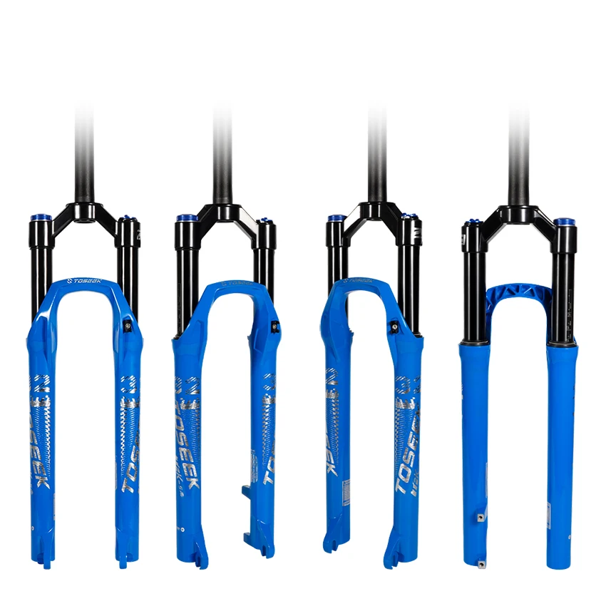 `TOSEEK TFK-SA Magnesium Alloy MTB Bicycle Fork 27.5/ 29er Lightweight 1.6kg QR Mountain Bike Air Suspension Fork