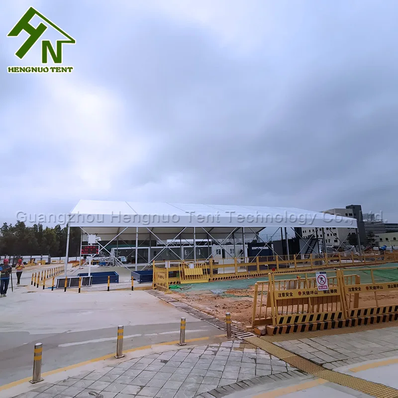 Съемная навесная палатка из алюминиевого сплава размером 20x30 м для занятий или временного склада