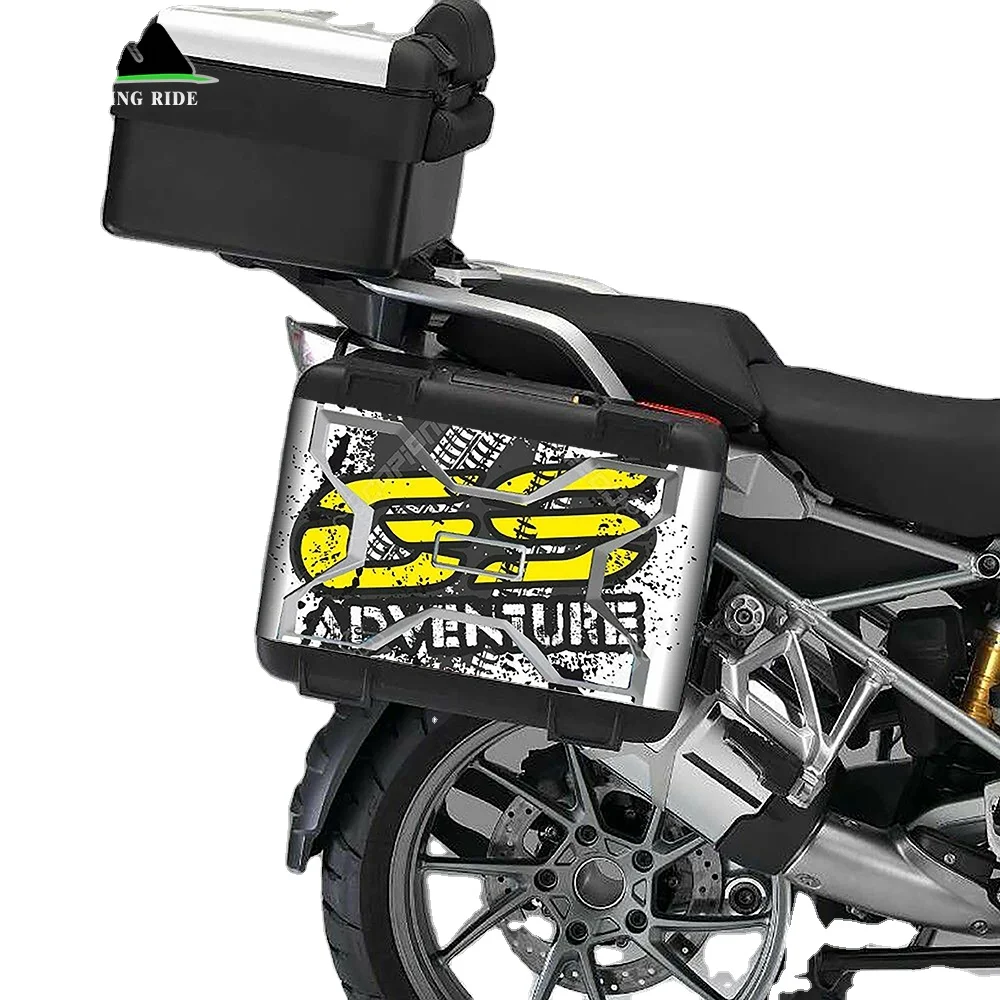 Geschikt Voor B mw R1250gs Twee Side Doos Stickers En Tailbox Top Shell Decals Hp Stijl B mw Vario Top Case Stickers