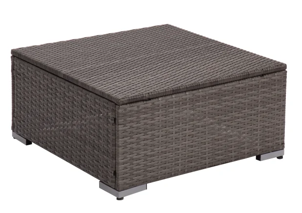 
Outdoor Grey Color Rattan Wicker Garden Sectional Sofa Set Furniture 