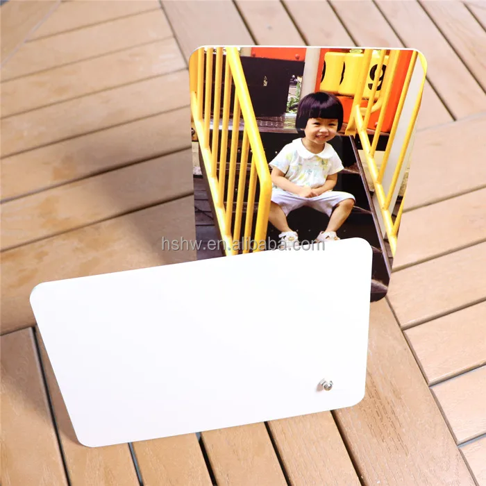 SUBMDF 2023 новые продукты сублимационные заготовки пластиковые для DIY подарки 2 мм FRP Глянцевая белая печатная фотопанель 5x7 дюймов