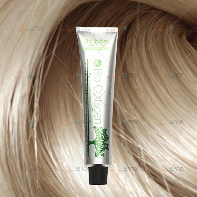 Huati Sifuli bibop 100ml Salon Use Professional no Ammonia Permanent Natural Hair Dye purple pink silver blond Hair Color Cream