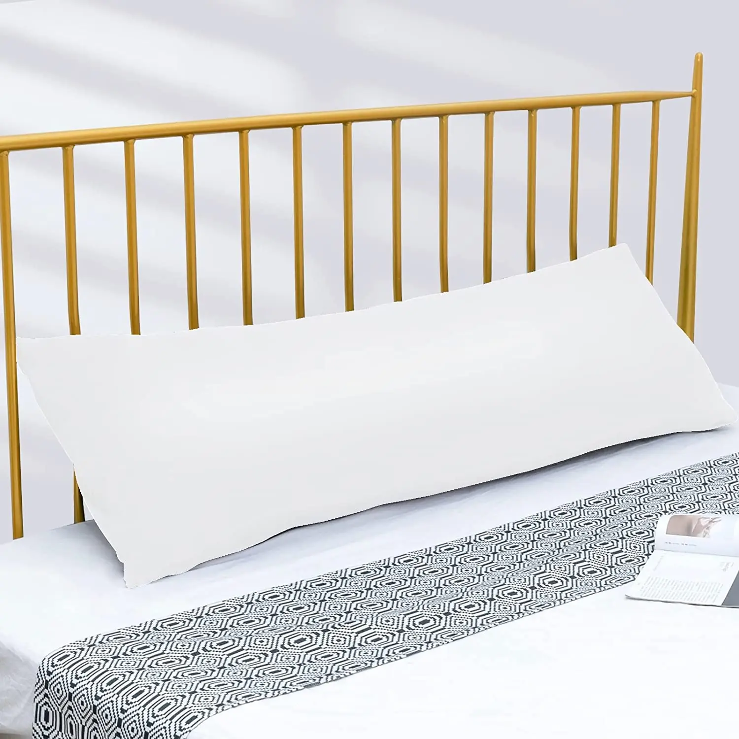 Custom High Quality Latex Large 137*50Cm 160*50Cm Adjustable Shredded Full Body Bed Pillow