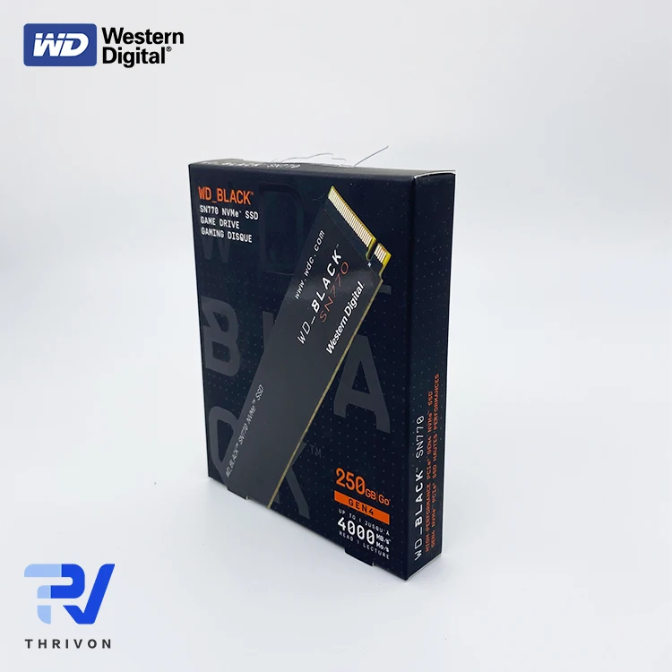 Игровой диск WESTERN DIGITAL WD BLACK SN770 250 ГБ NVME