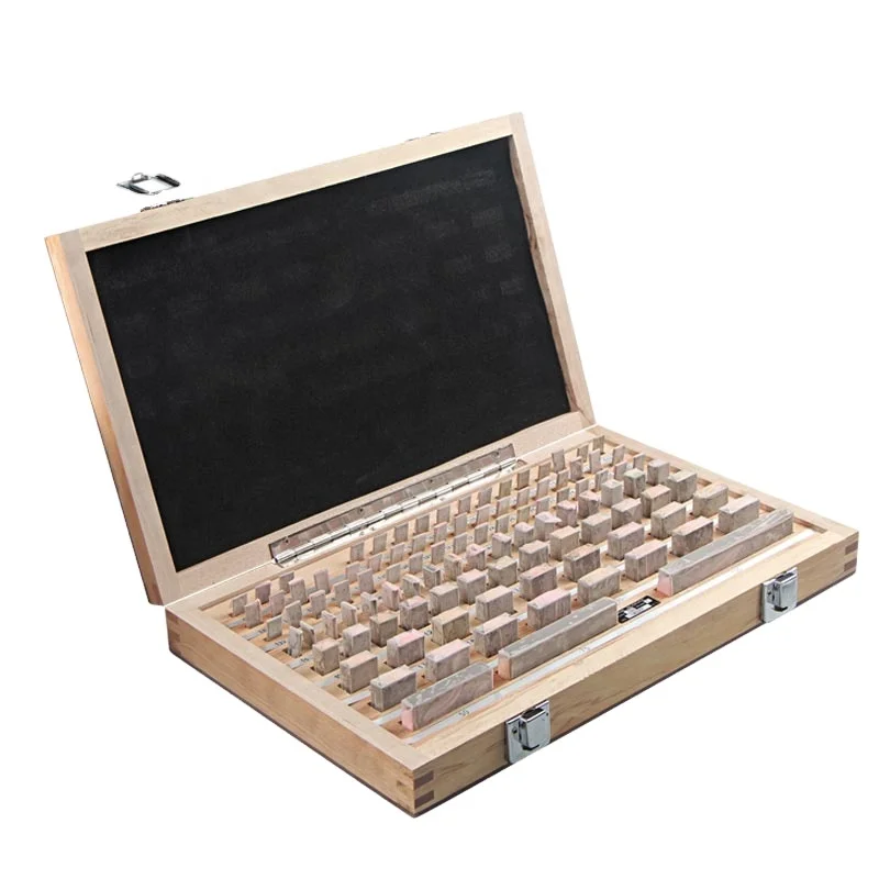 SHAHE Block Gauge 103Pcs/Set  0 grade Caliper Block gauge Inspection Block Gauge Measurement Instruments With DHL Shipping