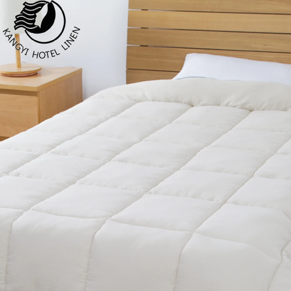 Стеганое одеяло большого размера из хлопчатобумажной ткани, зимнее стеганое одеяло с имитацией пуха