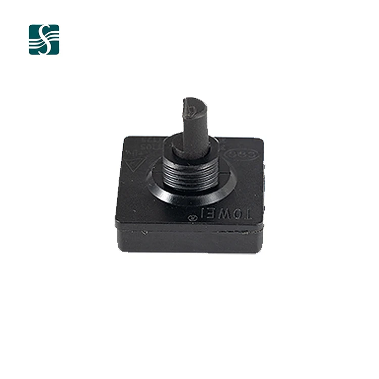universal rotary switch 3A 250V mini rotary on off 3 position rotary switch for fan and coffee maker