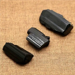 Natural raw rough stone crystal chakra reiki black tourmaline gemstone specimen healing stone for sale