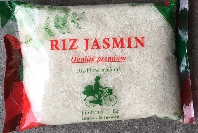 Jasmine Rice Wholesale 100% Purity Long Grain Rice Brand riz perfume au jasmin pour 1kg 5kg buyerr logo  arroz WA+84 989 322 607