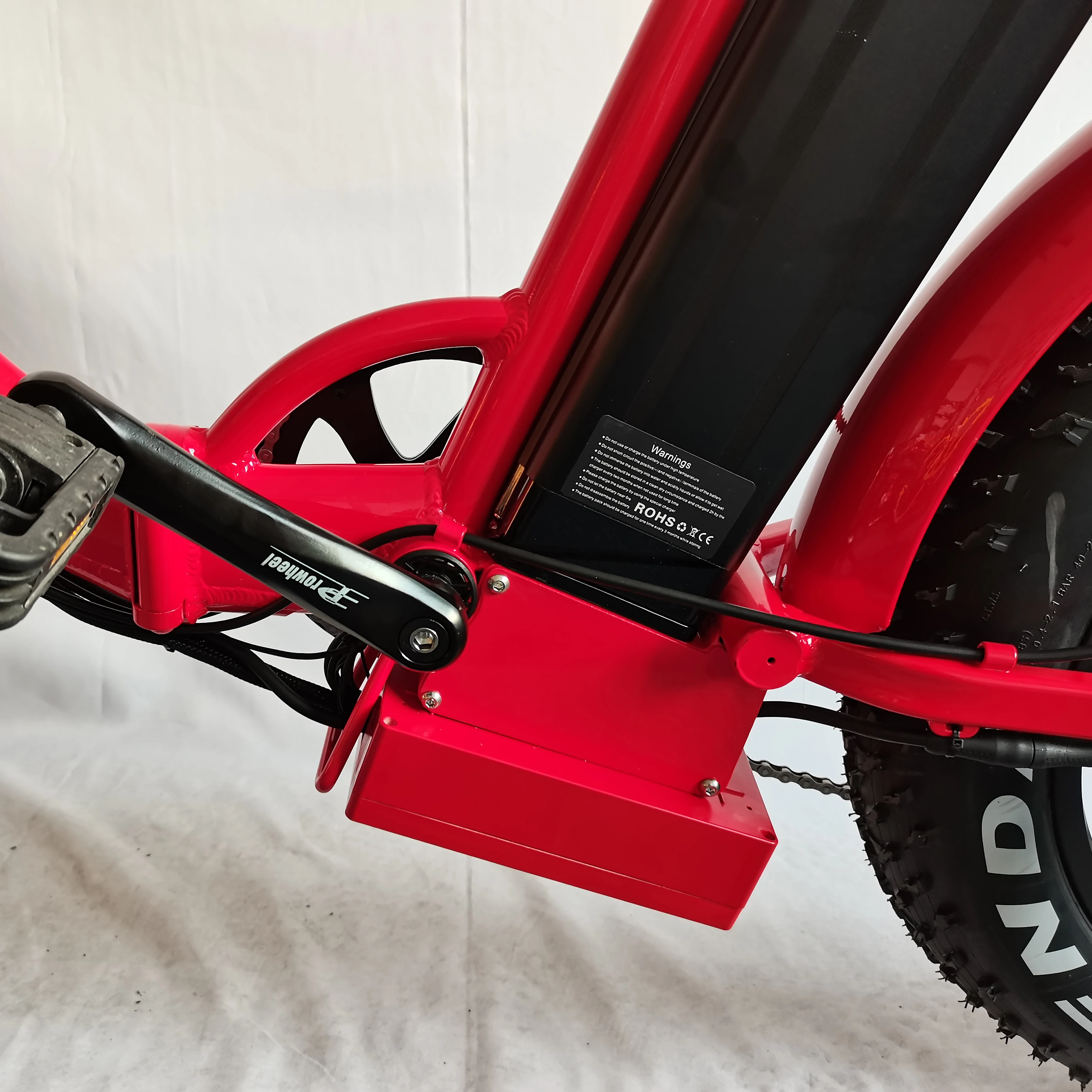 20' 48V 500W ebike  easy folding electric bike fat tire electric  bicycle