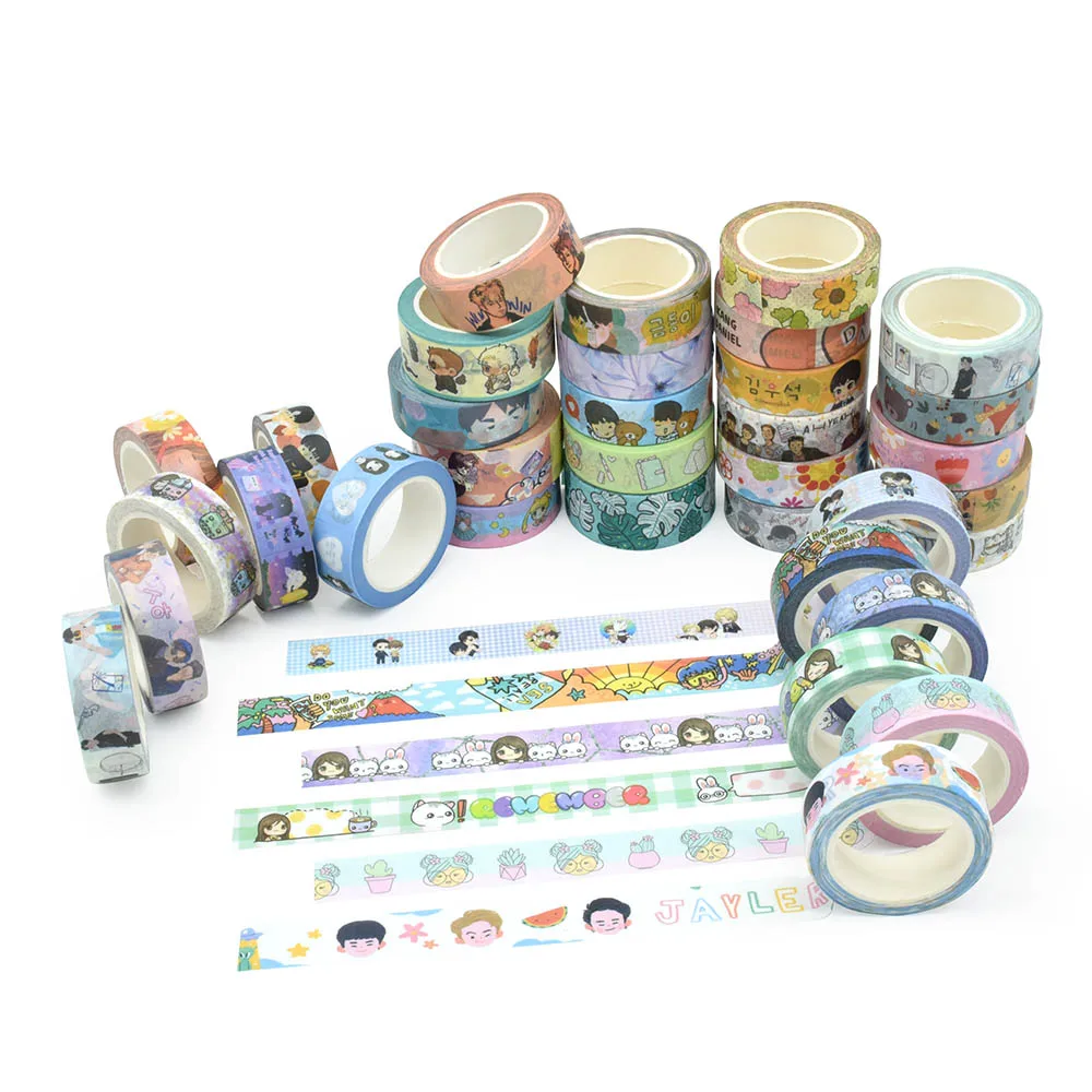 free samples box stationary anime museum uk holographic washi tape maker custom