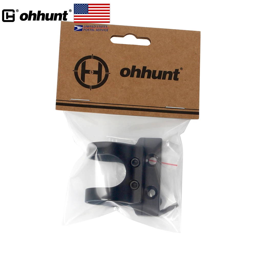  Отправка fomr США ohhunt 1 дюйм диаметр 25 4 мм кольца цилиндр офсетное тактическое крепление для фонарика систем рельсовых соединений
