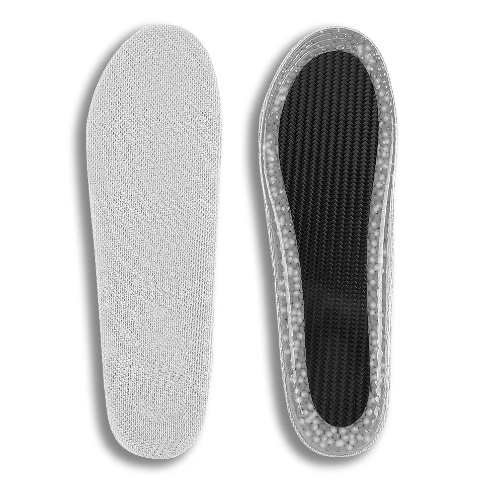 New E-TPU Carbon Fiber Insoles Sports Comfort Foot Protection Shock Absorption Insoles For Shoes