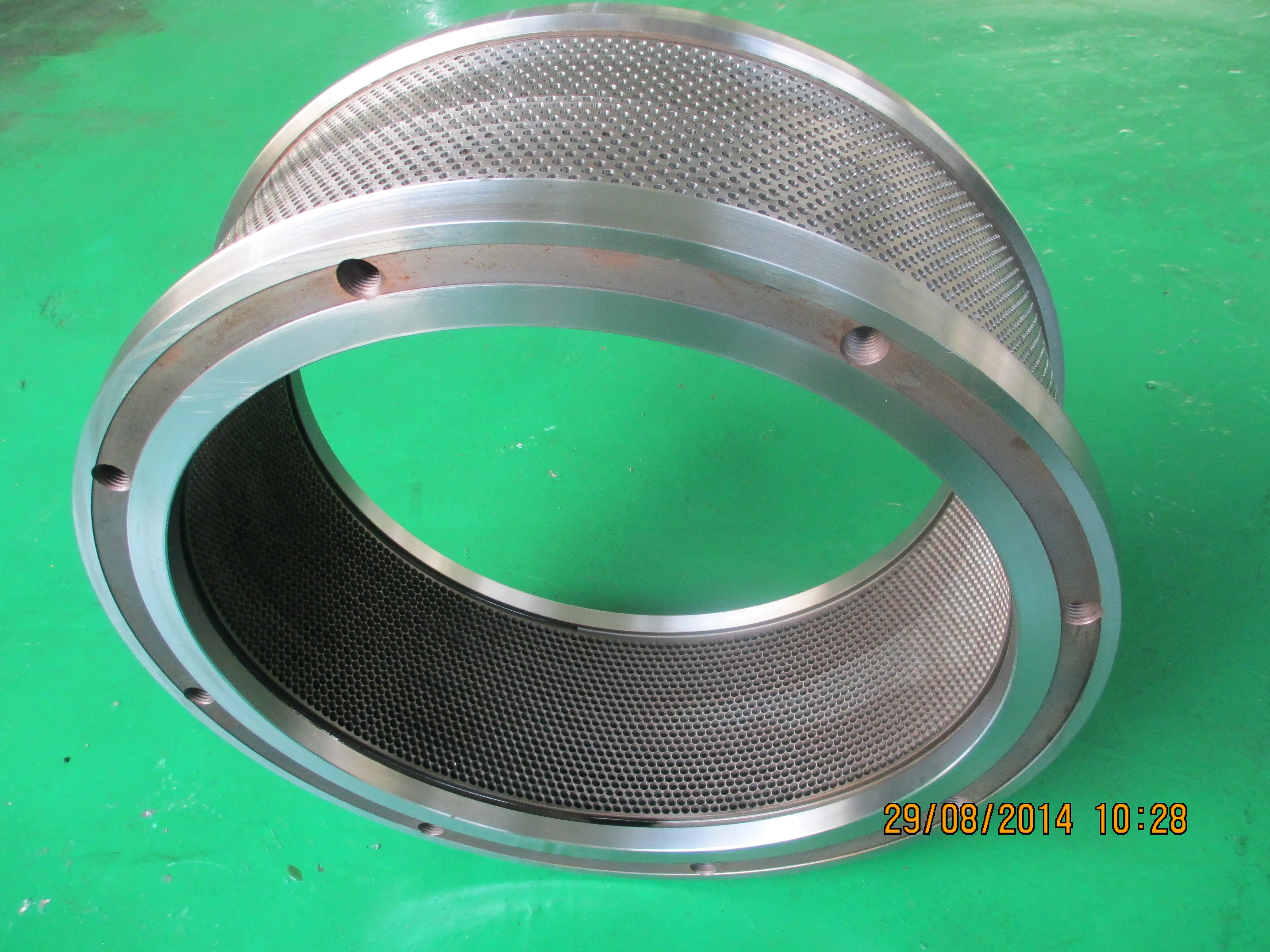 Feed pellet processing machine ring mold matrix for granulator wood pellet mill