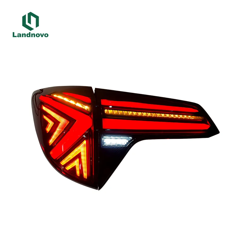 Muhuang High Quality Car Led Tail Lamp Tail Light For Honda HRV Red Smoke Rear Turning Light Tail Lamp For Honda Vezel