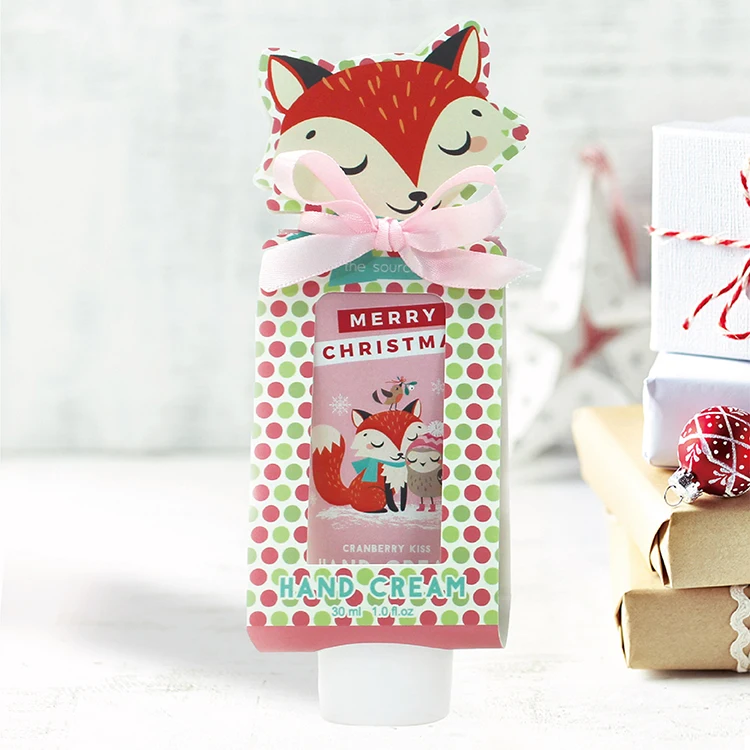 Custom logo natural vegan moisturizing whitening organic mini hand cream set Christmas gift set