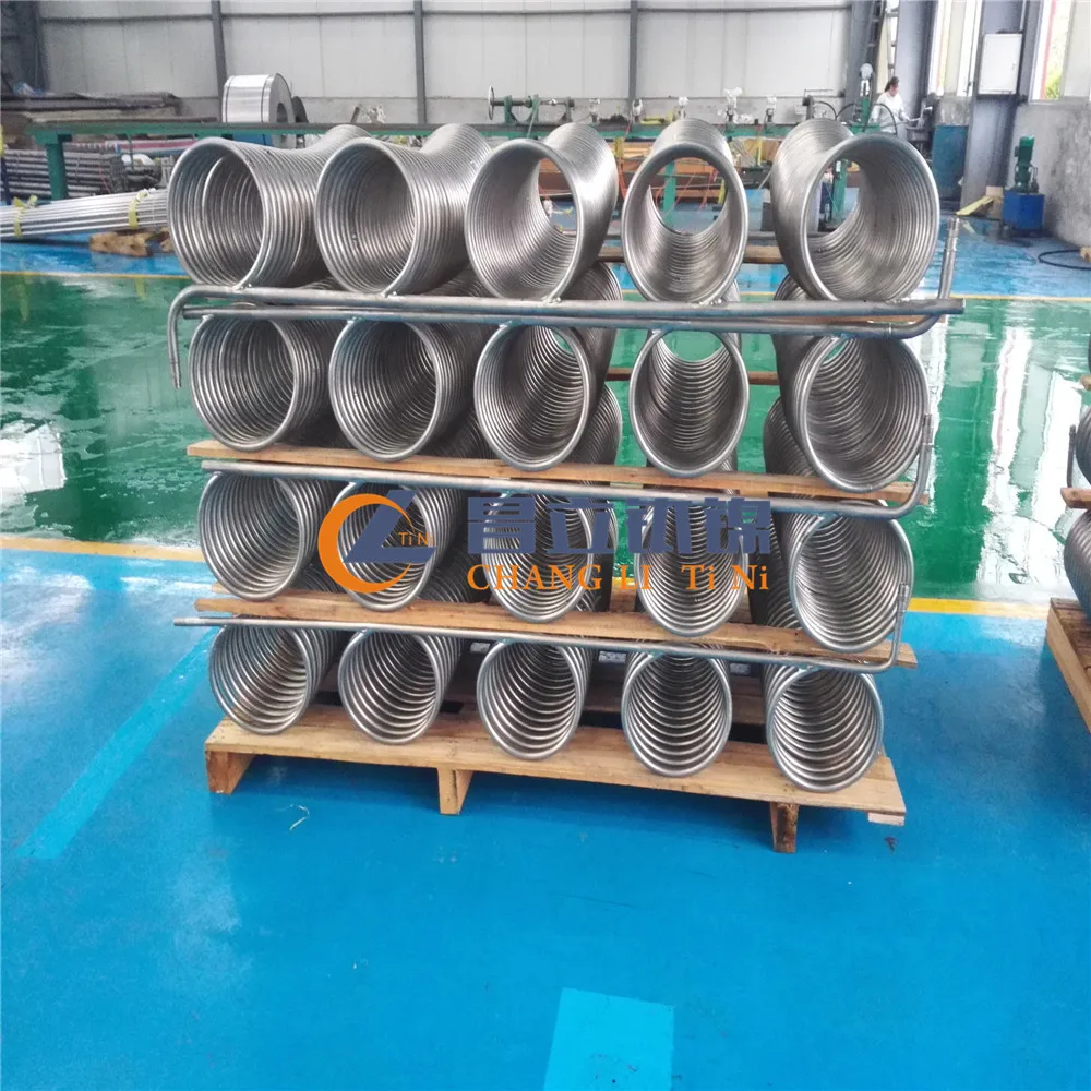pure titanium coil pipe price