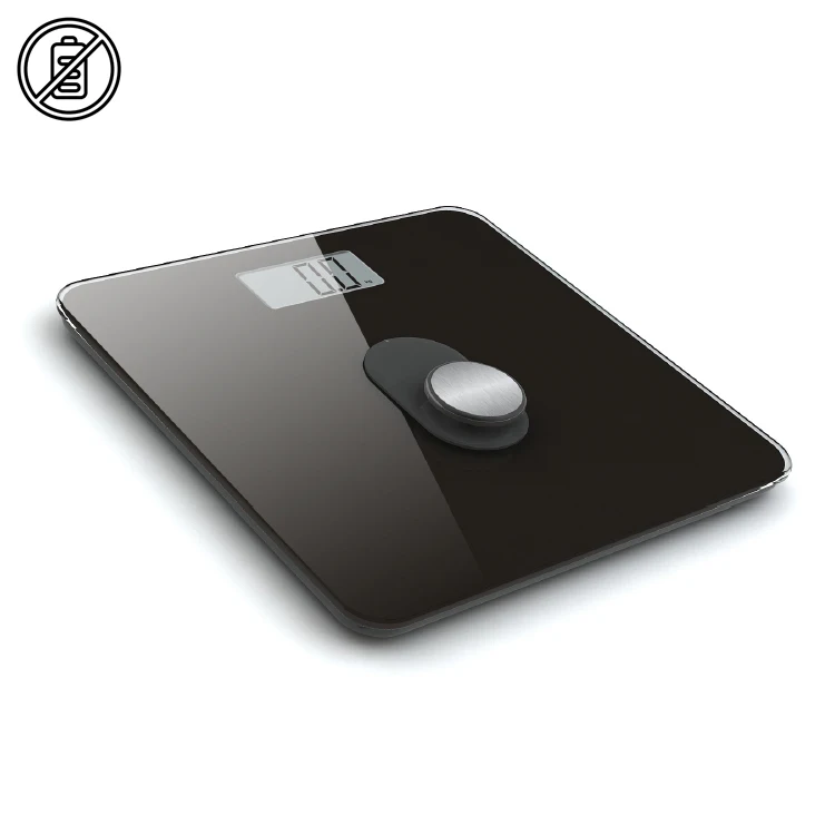 Oem Battery Free Self Powered Household Electronic Digital Body Weight Scales Bathroom Scale Weighing