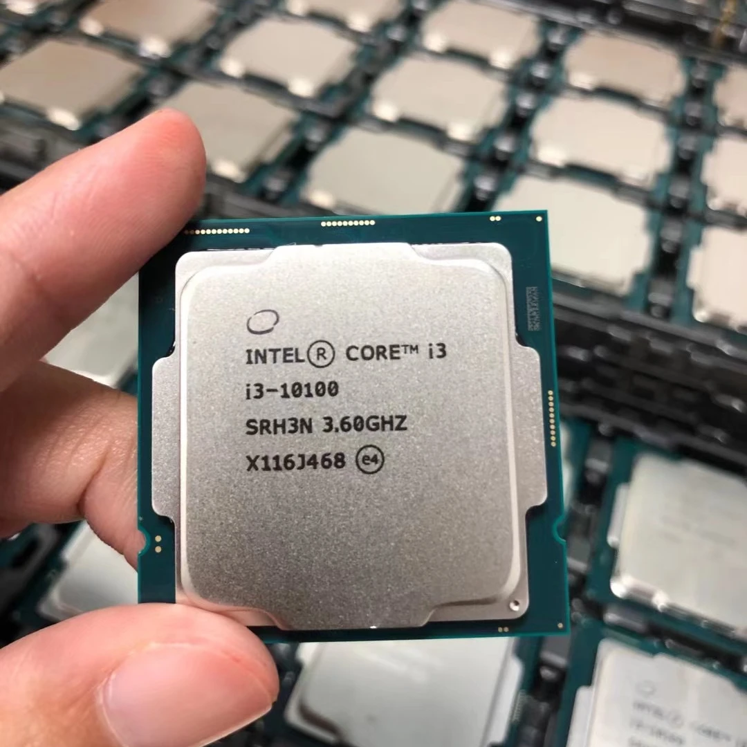 Intel (Intel) Core i3-10100 4-core 8-threaded CPU processor
