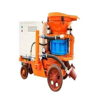 200m High Pressure Dry Concrete Shotcrete Mortar Spraying Pump Machine for sale