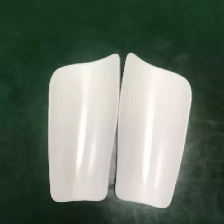 Wholesale Sublimation Blank White shin guard printing Shin Pad for custom print Football Soccer shin guard
