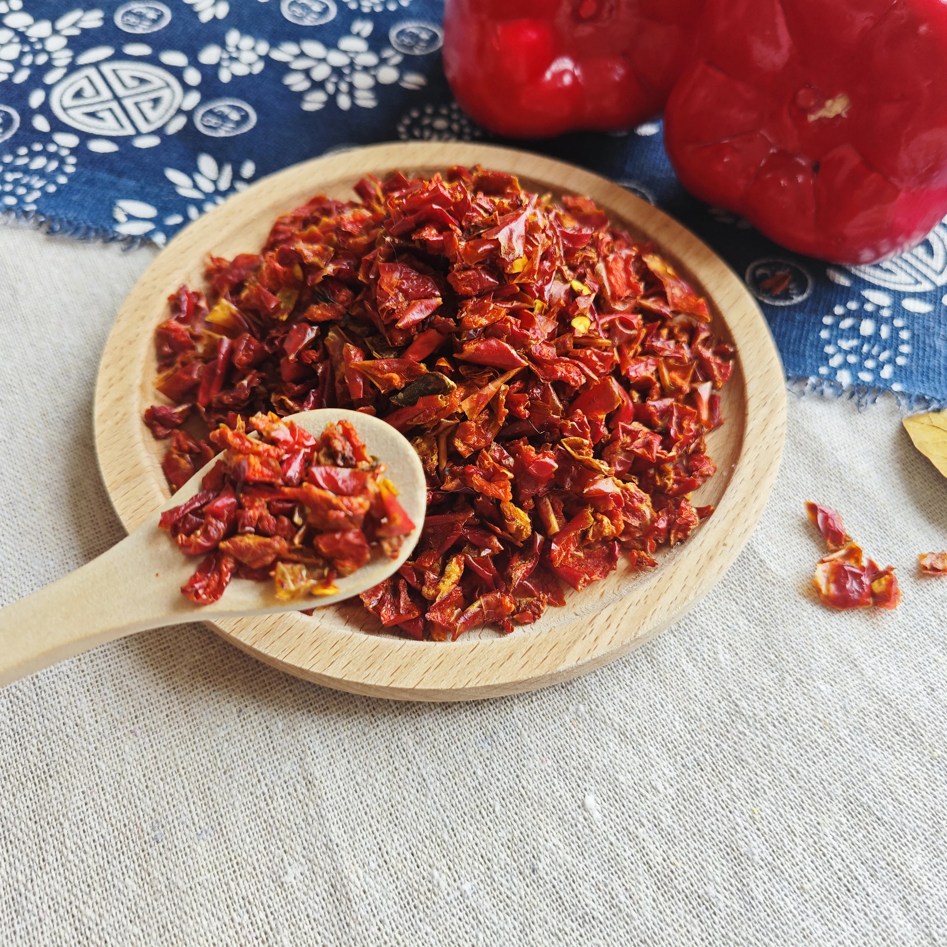 factory supply Top grade 100% natural organic dehydrated red pepper