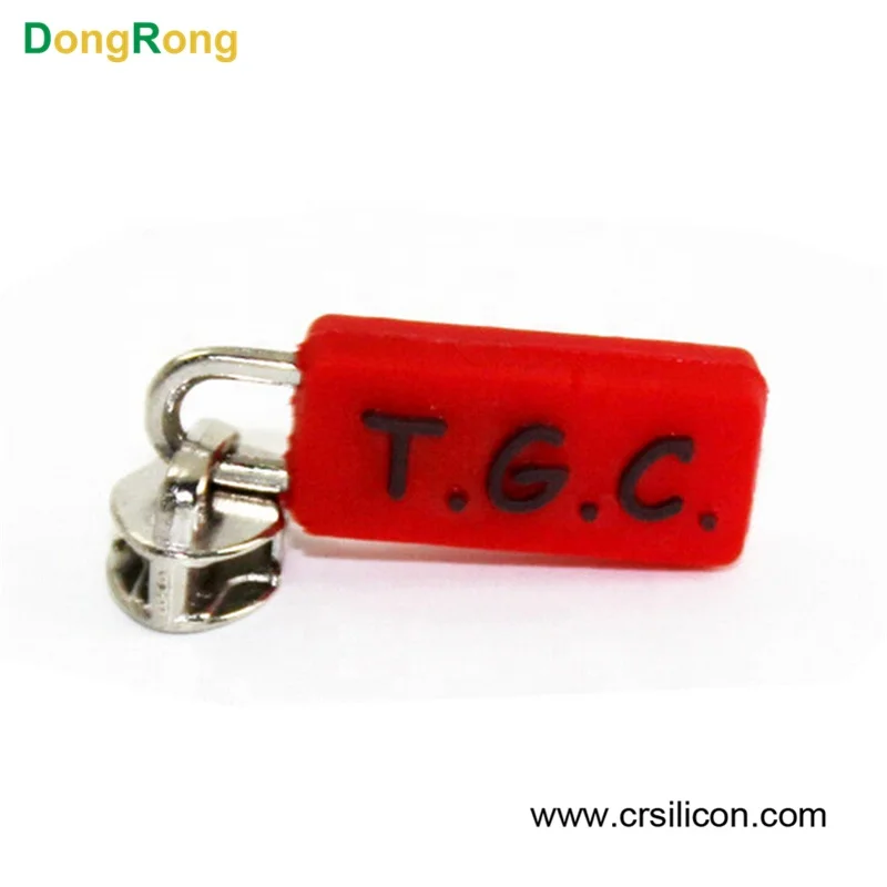 Colorful zipper puller for outdoor garments bags with factory price