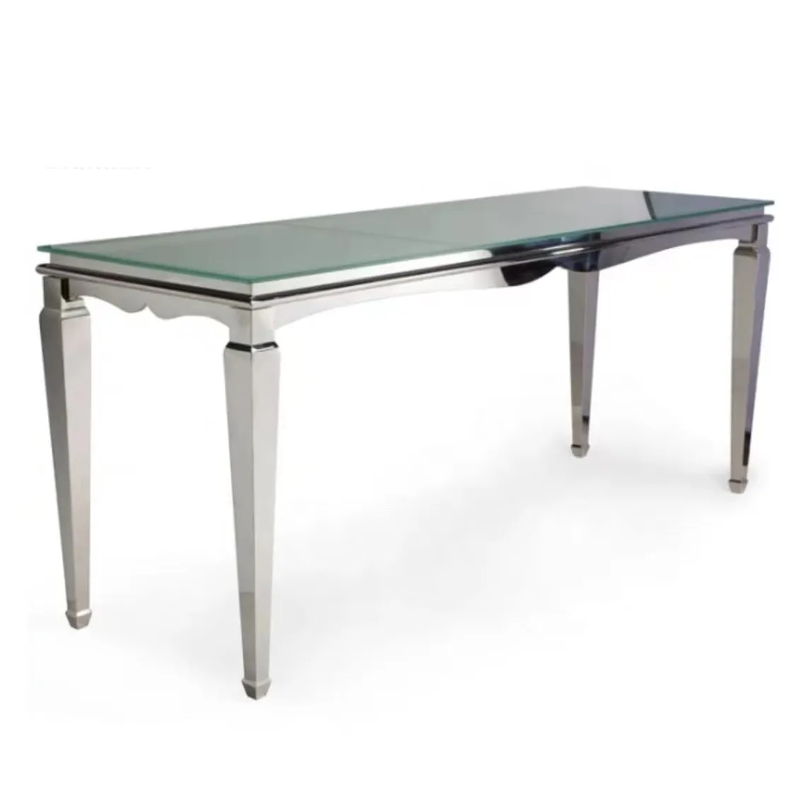 Event furniture gold stainless steel high bar table for wedding party