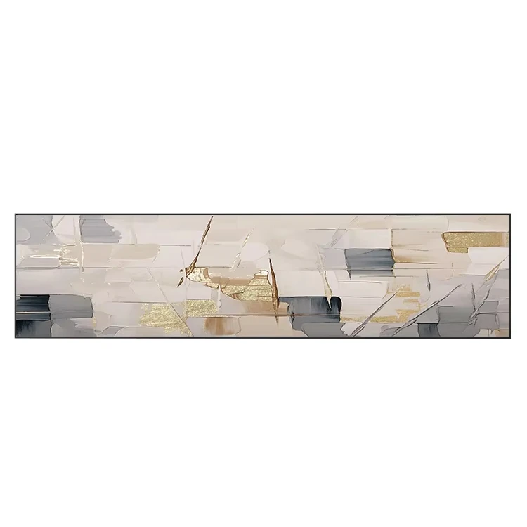 Black And White Abstract Bedroom Bedside Decorative Painting Hotel Room Duplex Hanging Painting Modern Minimalist Mural