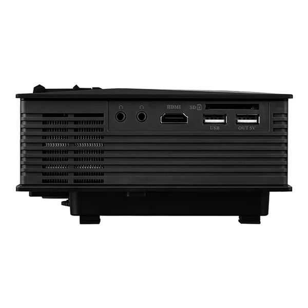 NEW UC68 80ANSI HD portable home theater mini projector wireless Wifi full HD 3D led projector