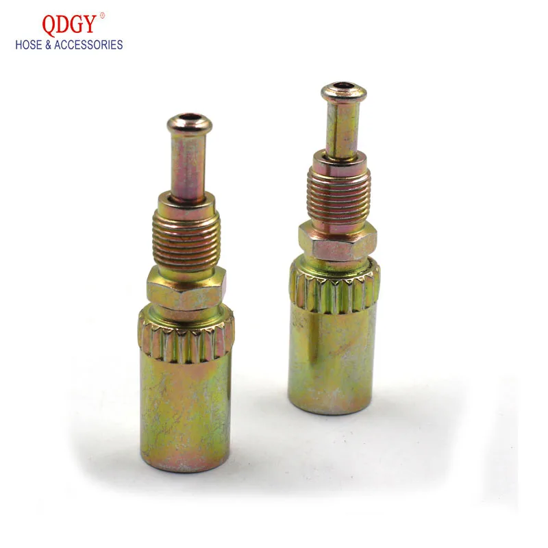 Customized hydraulic brake system metal brake hose fitting