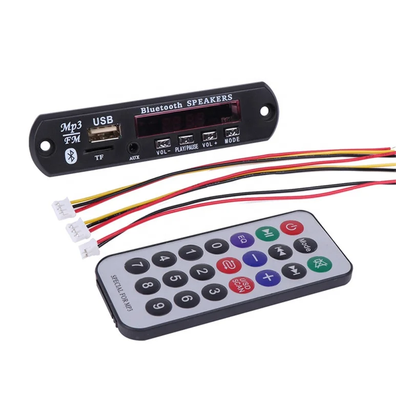  Мини портативный динамик радио usb sd карта mp3 плеер печатная плата amp Автомобильный bluetooth 4 0 аудио приемник декодер модуль с
