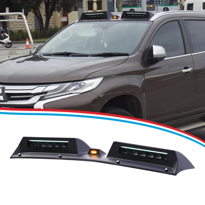 TXR New Design Flash Light 4 Modes Waterproof Head Flashlight Car Roof Searchlight for PAJERO SPORT MONTERO SPORT