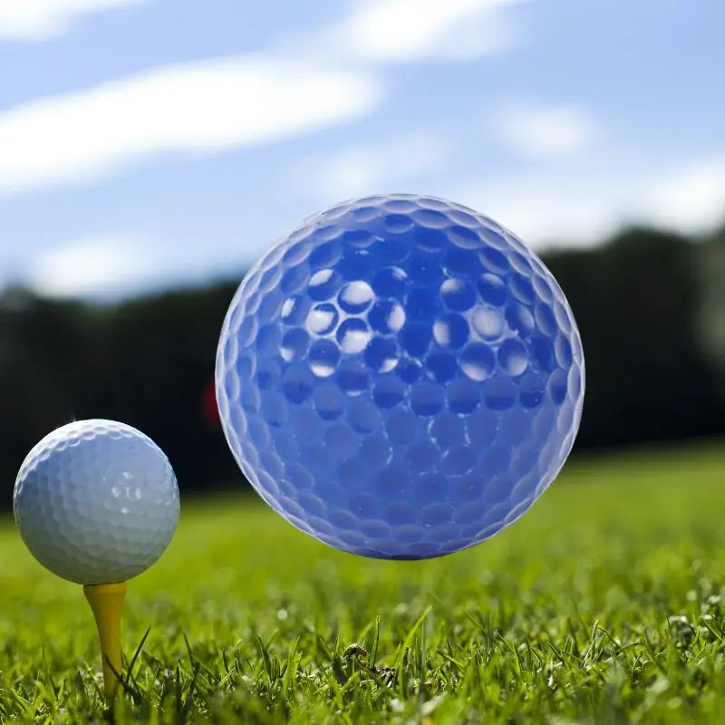 Wholesale OEM High Quality 2 pieces surlyn range ball practice custom Logo golf balls