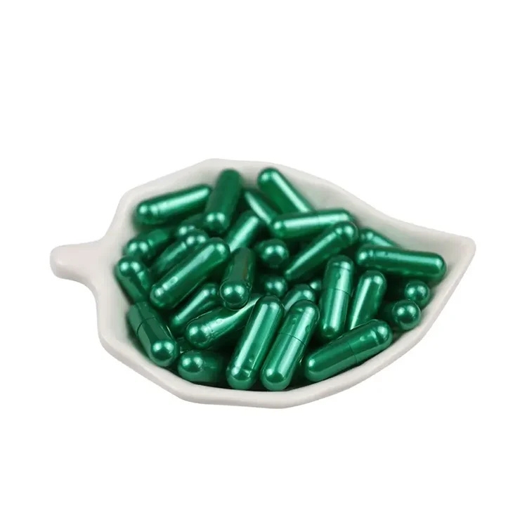 Wholesale OEM Clear Vegetarian Kosher 0 HPMC Cellulose Capsules Halal Certified Vegetable Capsules for Vitamins and Supplements