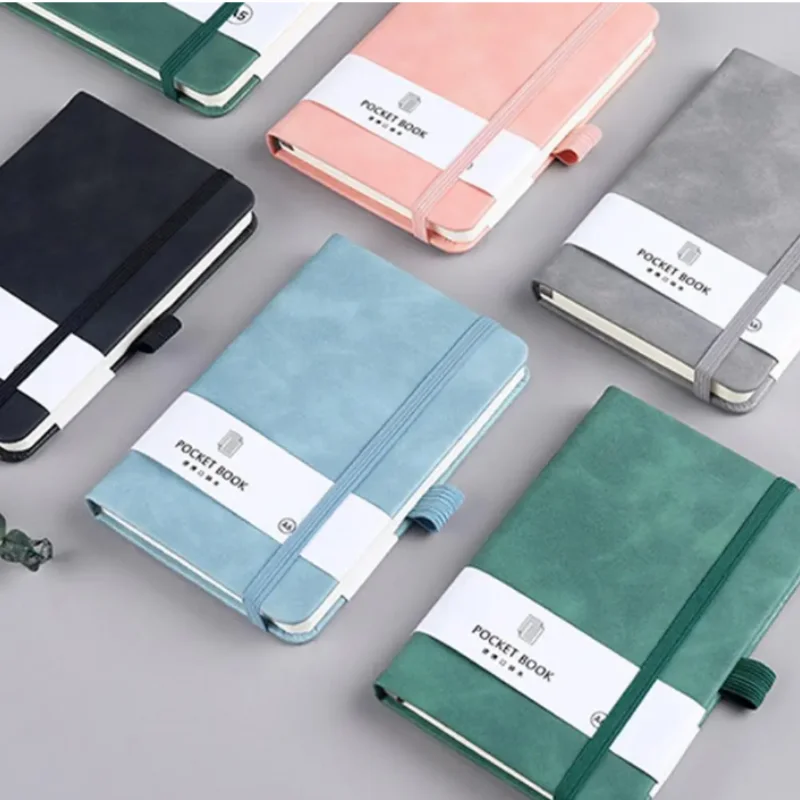 Wholesale Cheap Bulk A5 Pu Leather Journal Customized Logo Cover High Quality Office Stationery Notebook