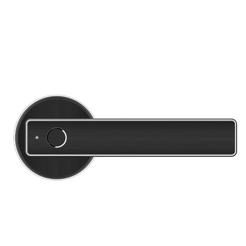 
RTS Factory price Hot sale Safety Zinc Alloy Smart Electric Fingerprint Handle Door Lock for Home 