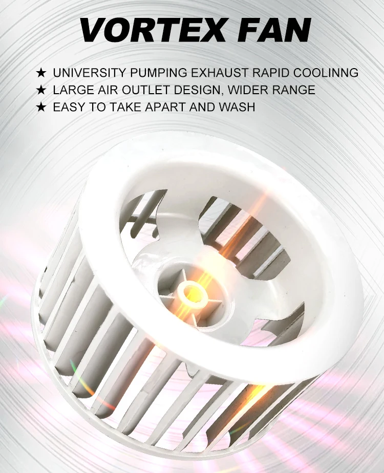 Tuoqiu 5 ABS Blades Duct Type Kitchen Bathroom Ceiling Mounted Fan Air Vent Extractor Ventilation Exhaust Fan