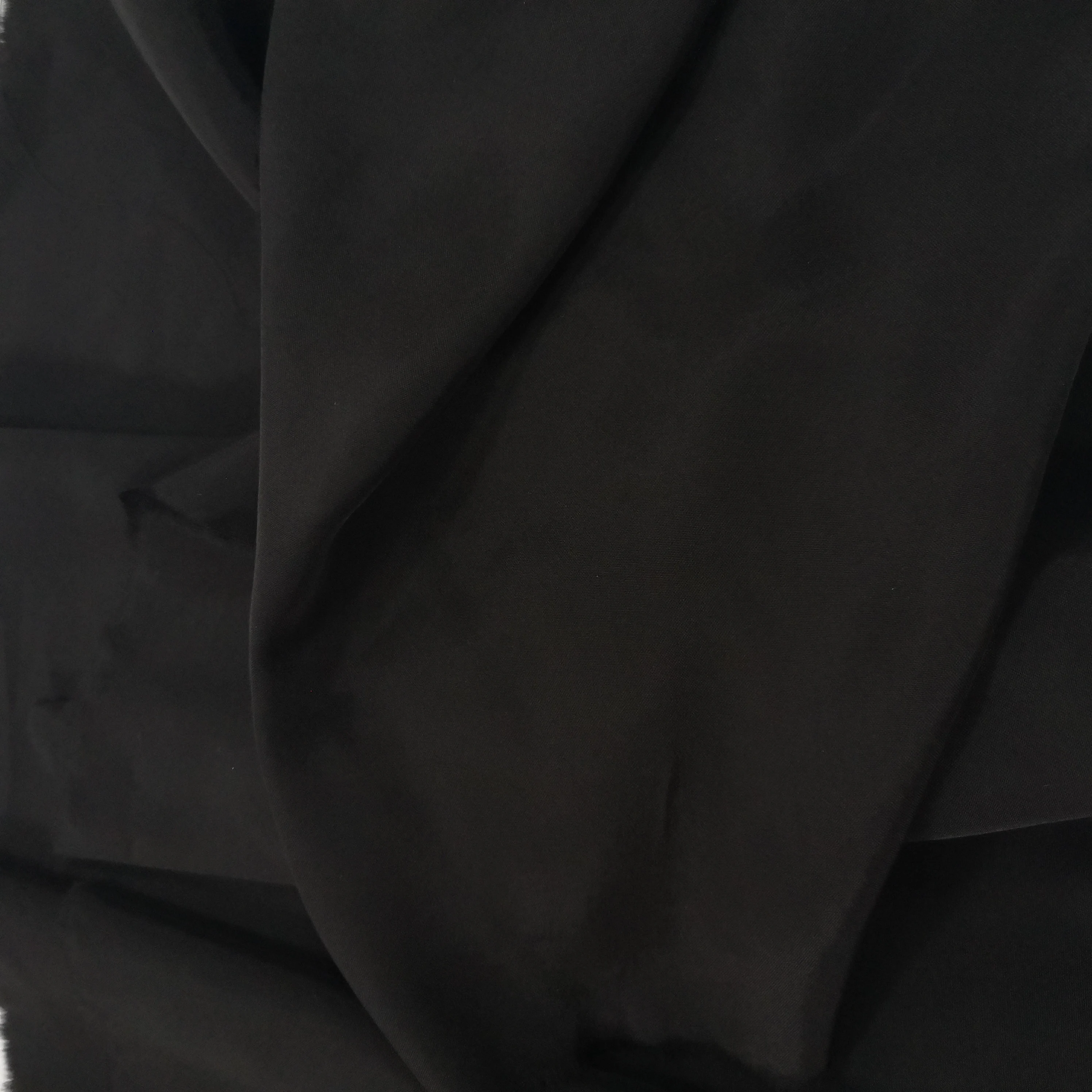 Индивидуальная окрашенная шелковая вискозная ткань оптом шелковая смесь крепированная ткань