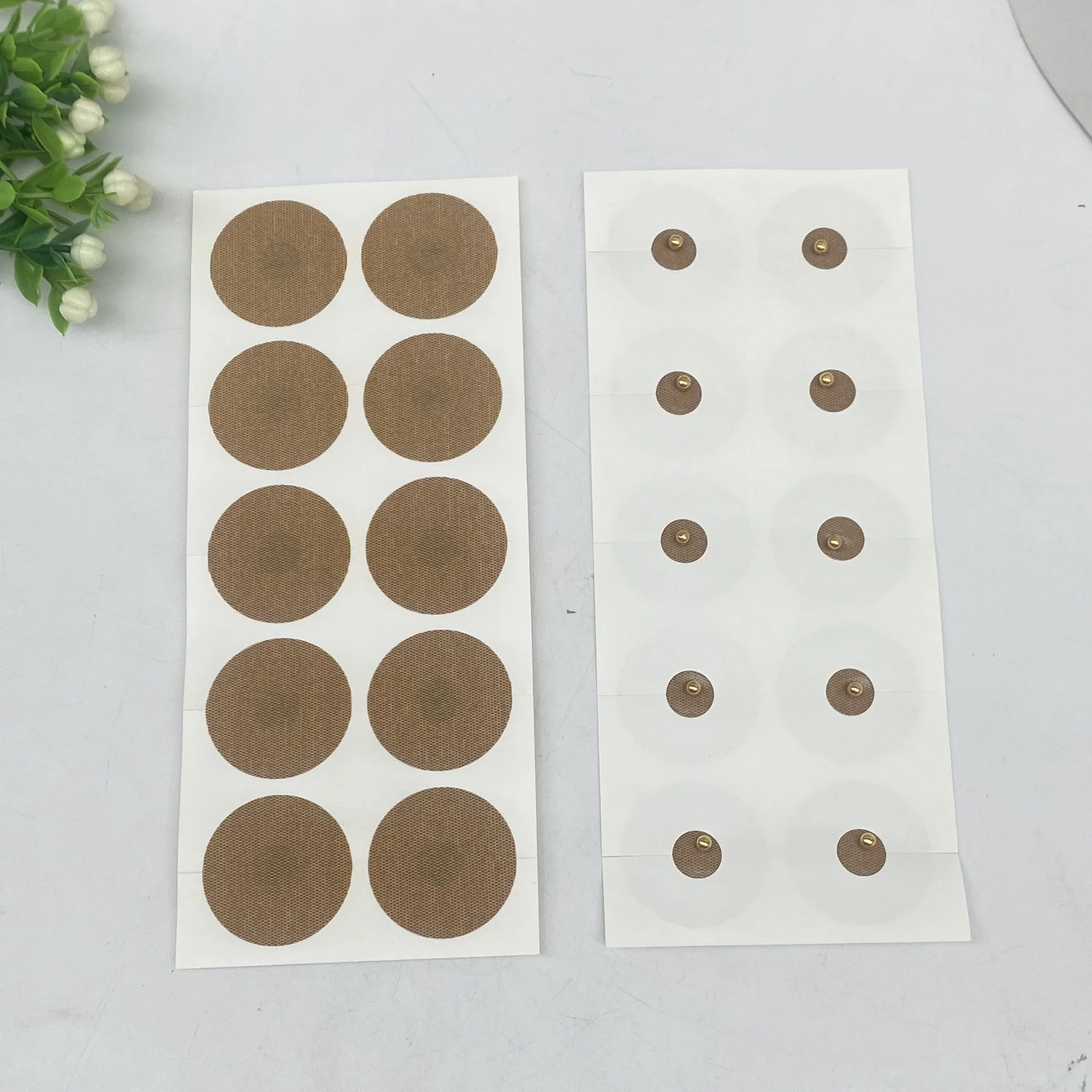 Bulk Custom Logo Strong Adhesive Acupressure Patch Gold Clear Healing Magnetic Therapy Pain Relief Patch Body Balance Magnets