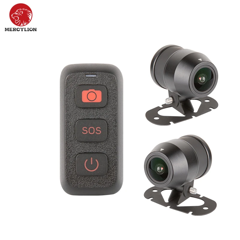 Двойной видеорегистратор для мотоцикла IP69K GPS