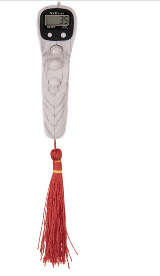 Factory wholesale Muslim LED finger Tasbih Digital Tally Counter electronic rosary counter 5 colour hand tasbeeh Beads counter