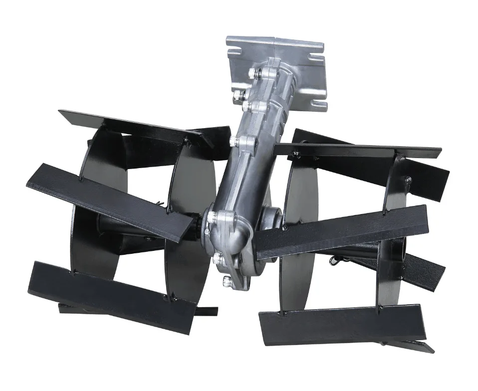 Skyagri brush cutter Manganese Steel Brush Cutter Tiller Head For Brush Cutter Trimmer Tiller Cultivator Weeder Attatchment