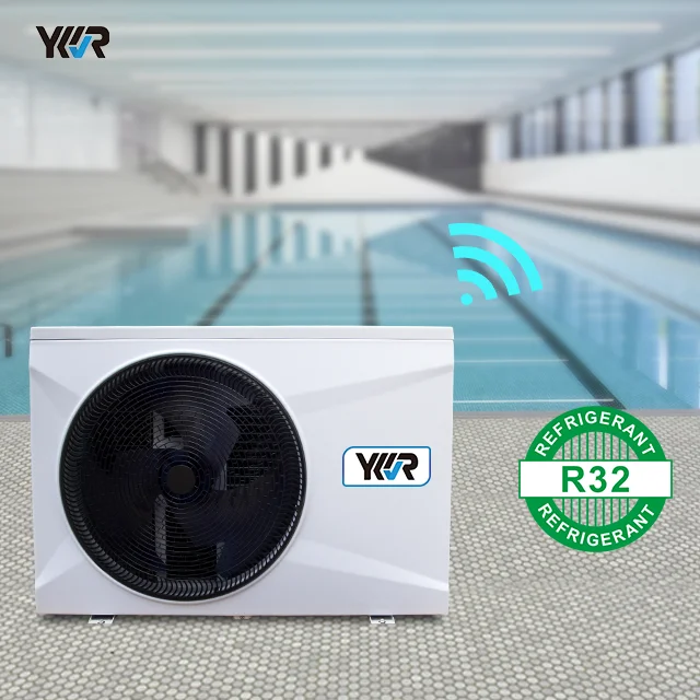YKR Heatpump Europe R32 WIFI Air Source DC Inverter Swimming Pool Heat Pump Air Water Spa Pool Heater