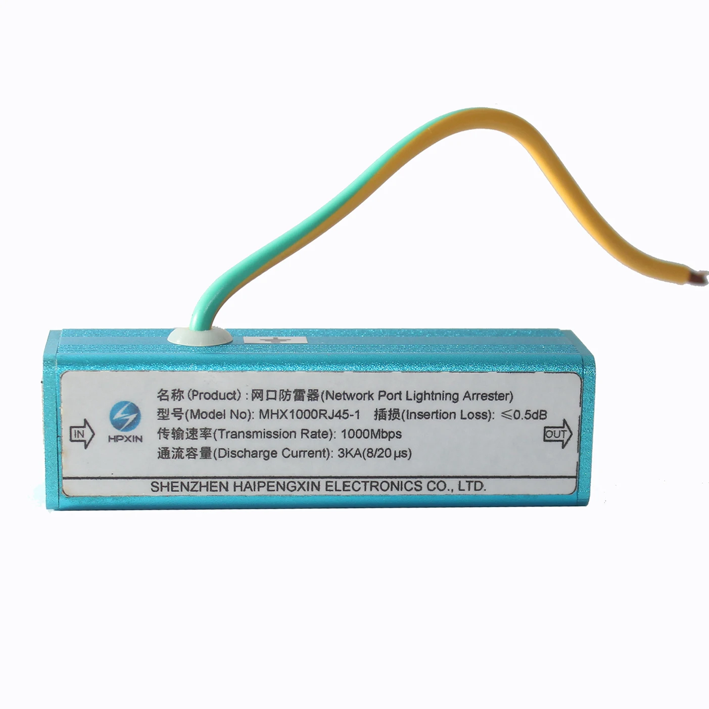 Hpxin MHX1000RJ45-1Network порт для защиты от искровых перенапряжений устройство защиты от перенапряжений, защита, сетевой фильтр СПД